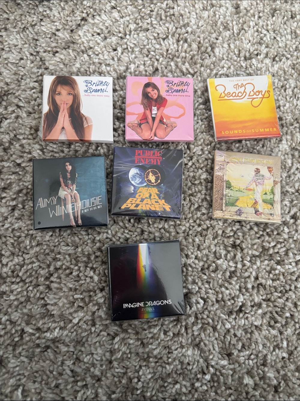 Miniverse vinyl’s 7 pc set